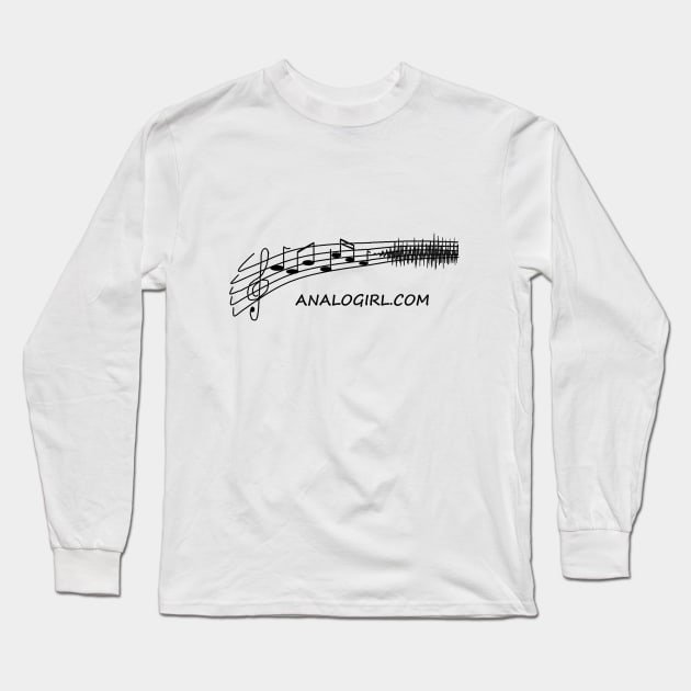 Analogirl Logo Long Sleeve T-Shirt by Analogirl